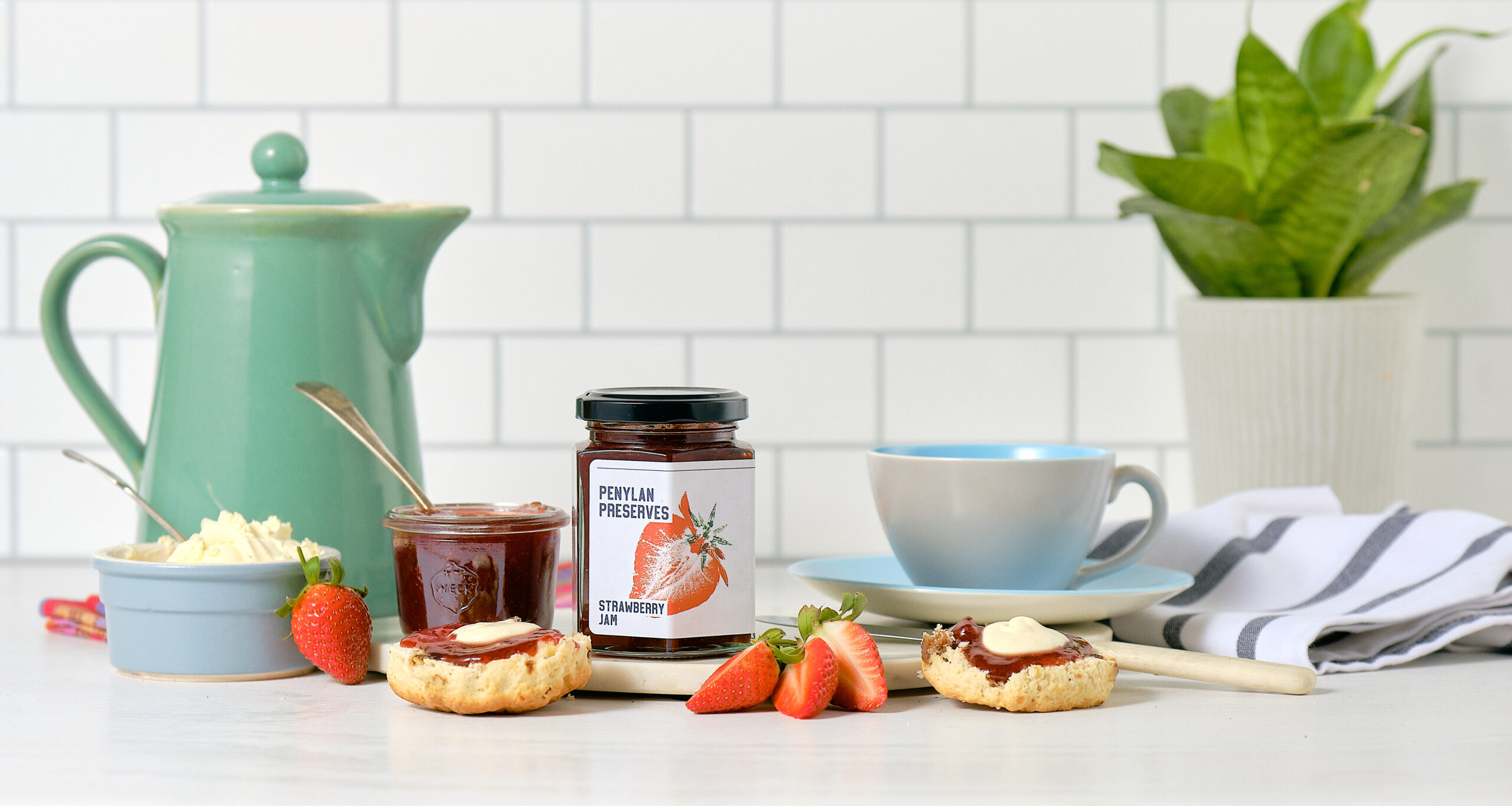 Featured image for “Brand, website and packaging for Penylan Preserves”
