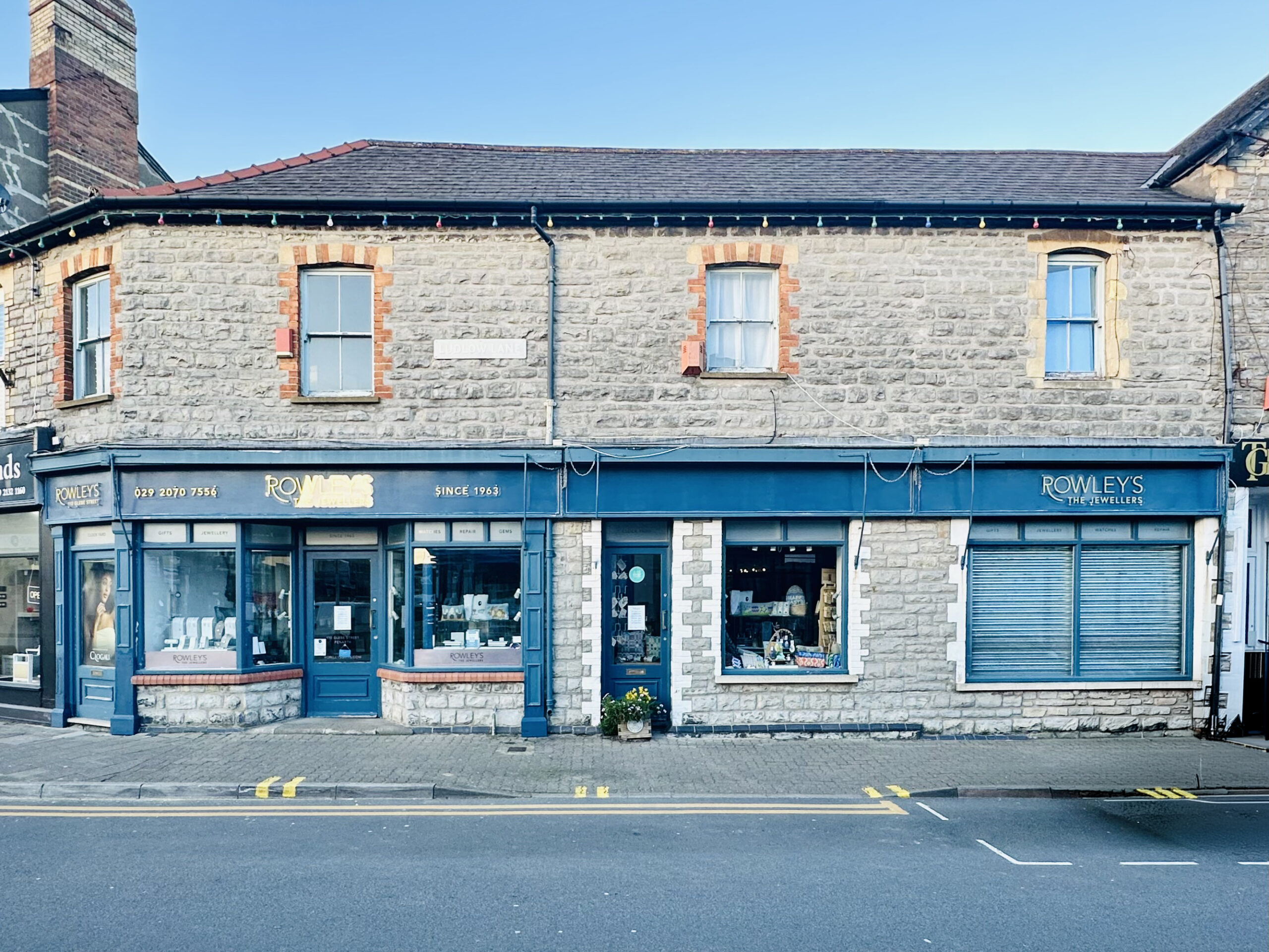 Featured image for “New signage for Rowley’s the Jewellers, Penarth”
